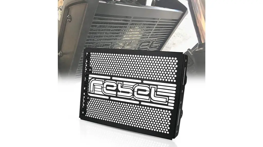 honda rebel radiator guard cover