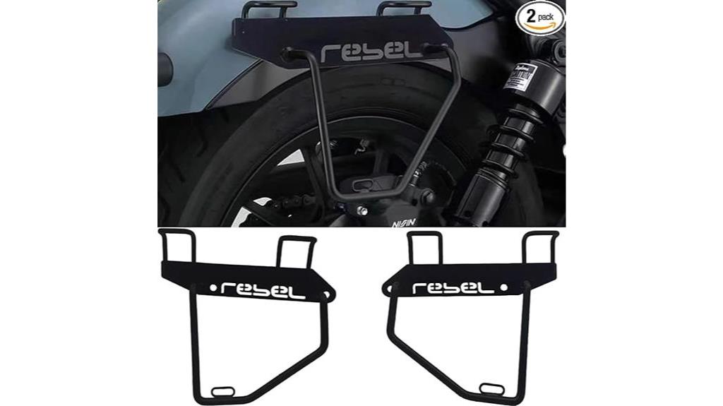 honda rebel saddle bag brackets