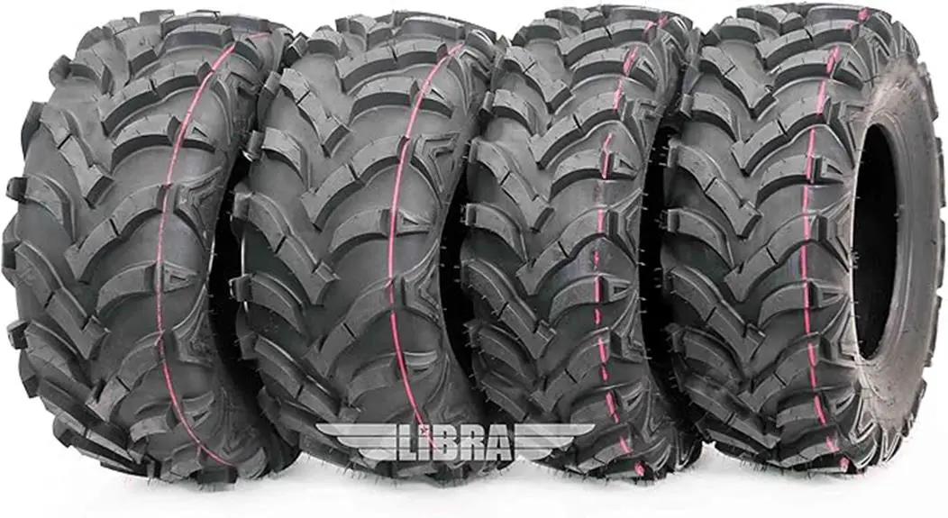 honda recon atv tire set