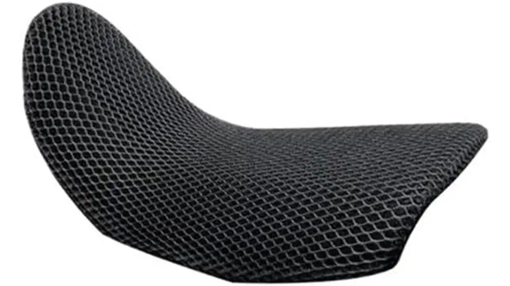 honeycomb mesh motorcycle seat