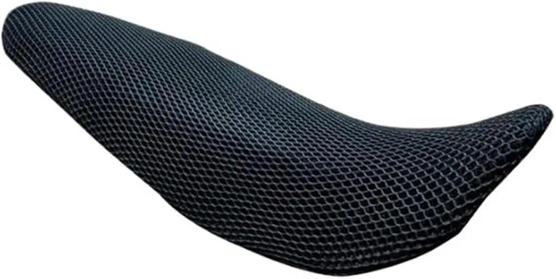 honeycomb mesh motorcycle seat cover