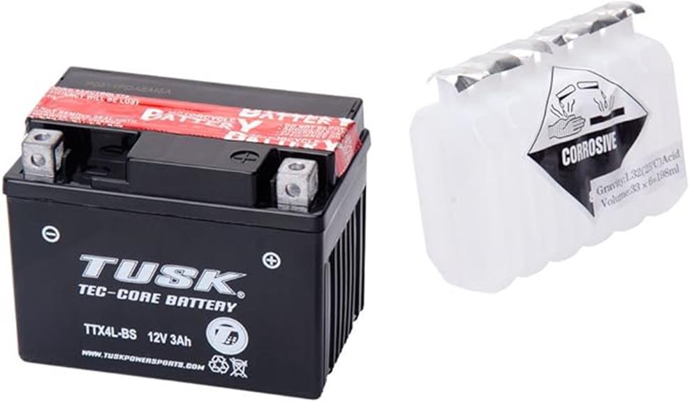 husqvarna tx 300 battery