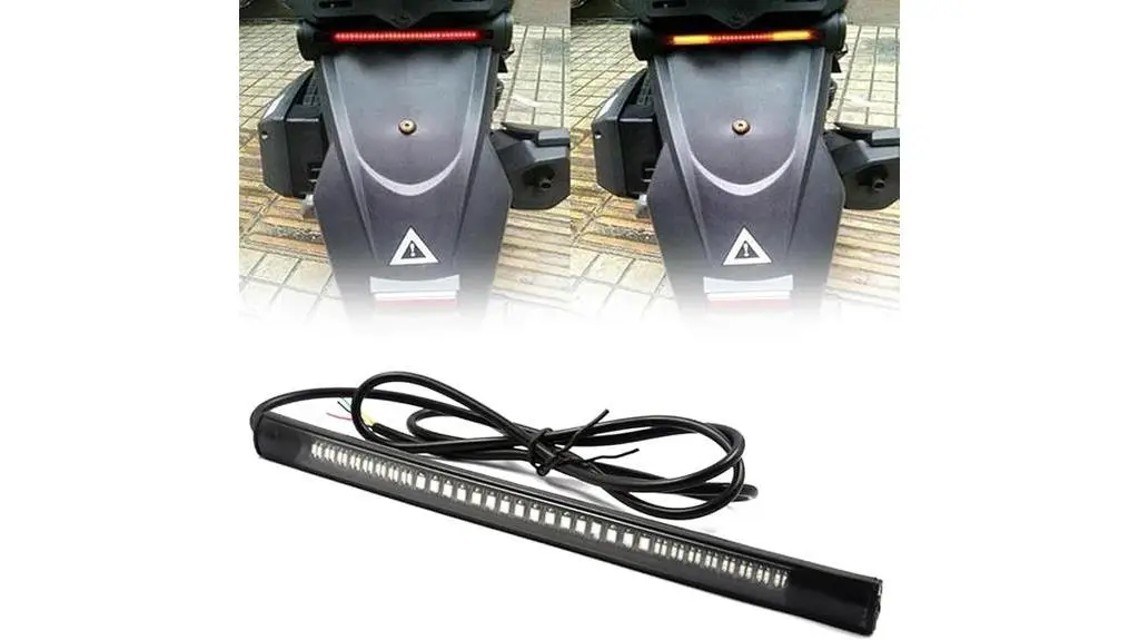 integrated led tail light