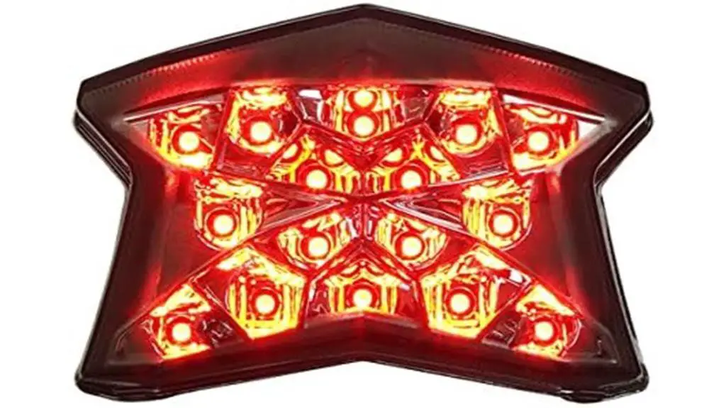 integrated led tail lights