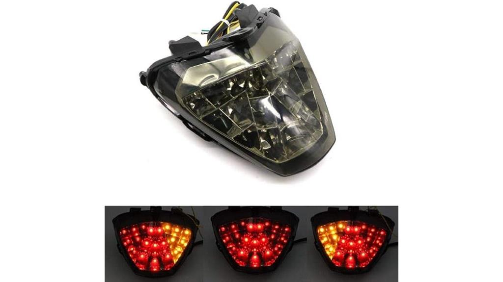 integrated tail light blinker