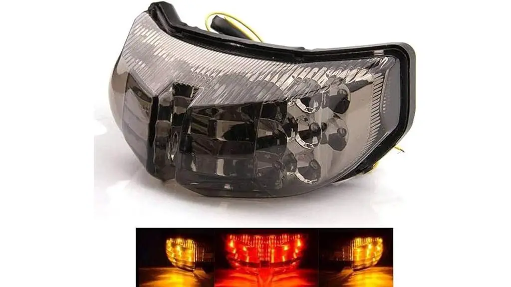 integrated tail light blinker