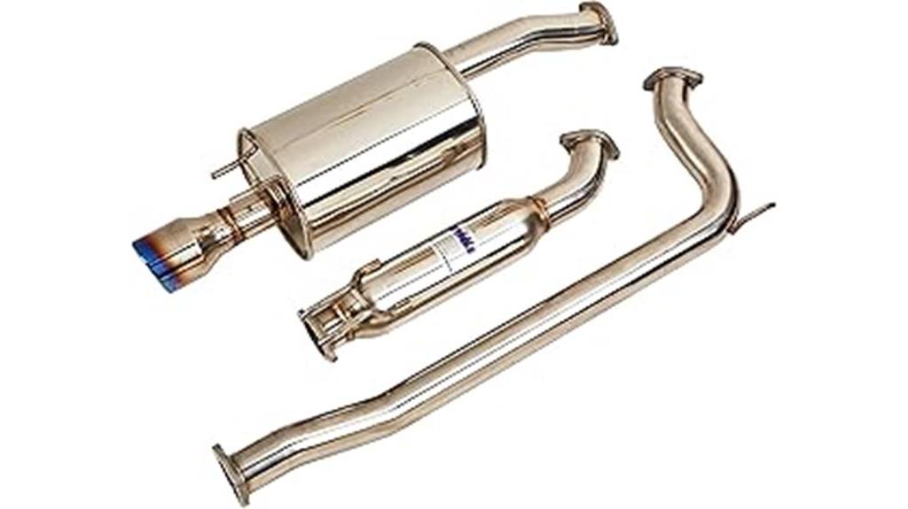 invidia q300 exhaust honda civic