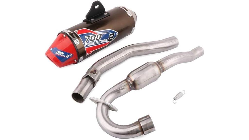 jfg racing exhaust muffler crf230f