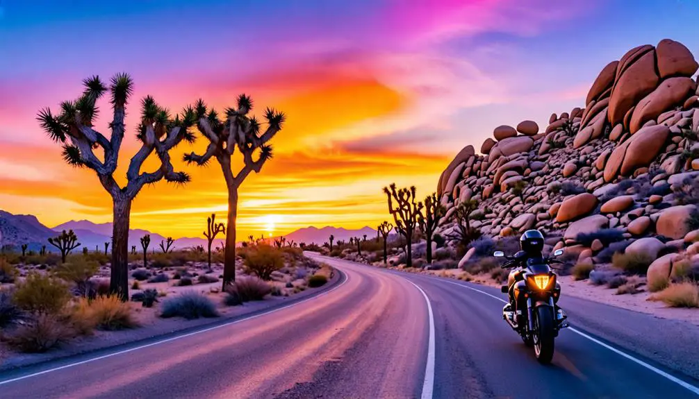 Best Motorcycle Routes Around Joshua Tree National Park