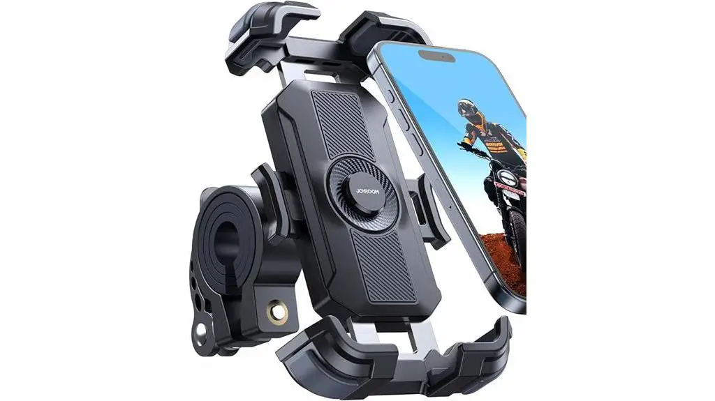 joyroom motorcycle phone holder