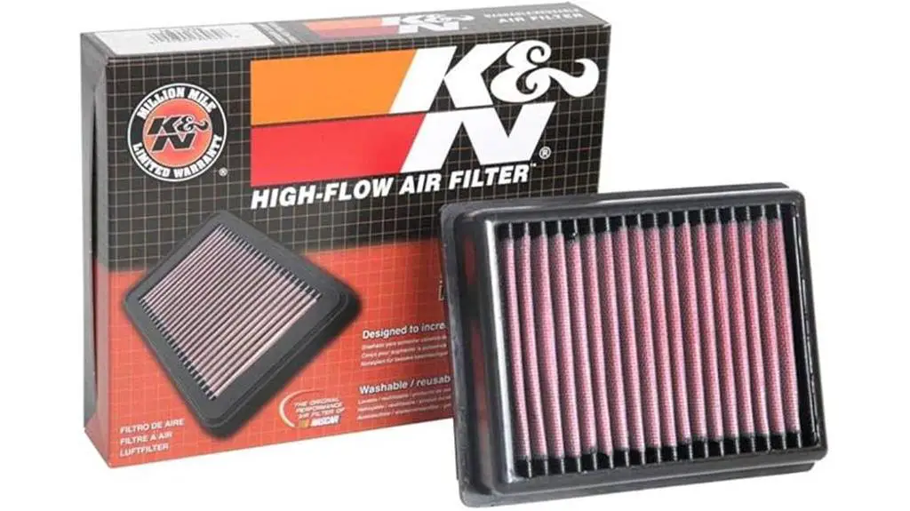 k n motorcycle air filter