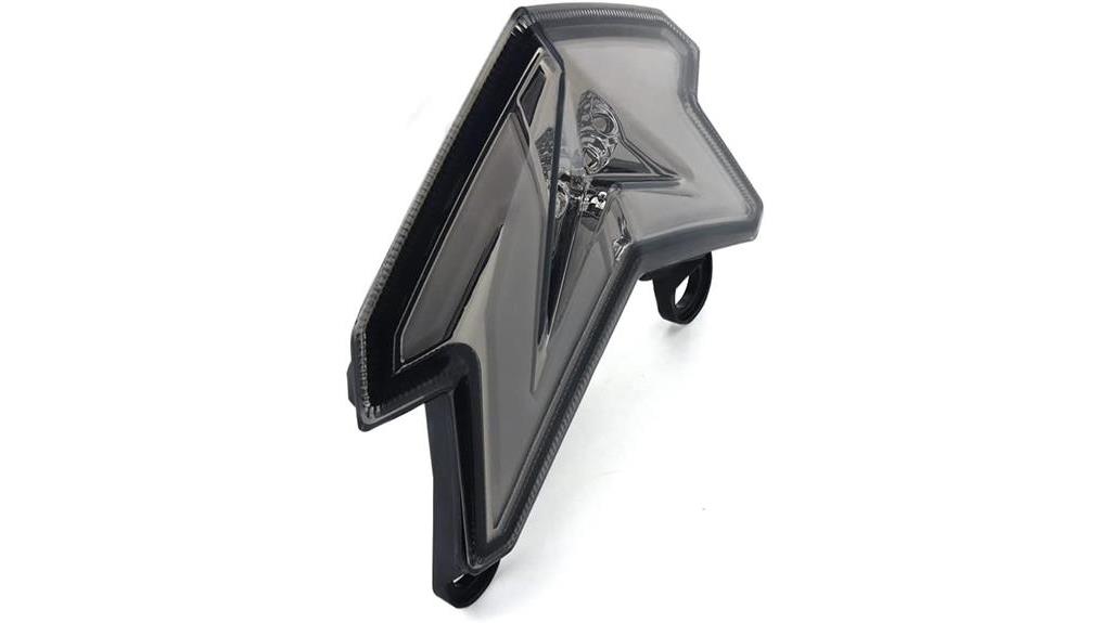 kawasaki integrated led tail light