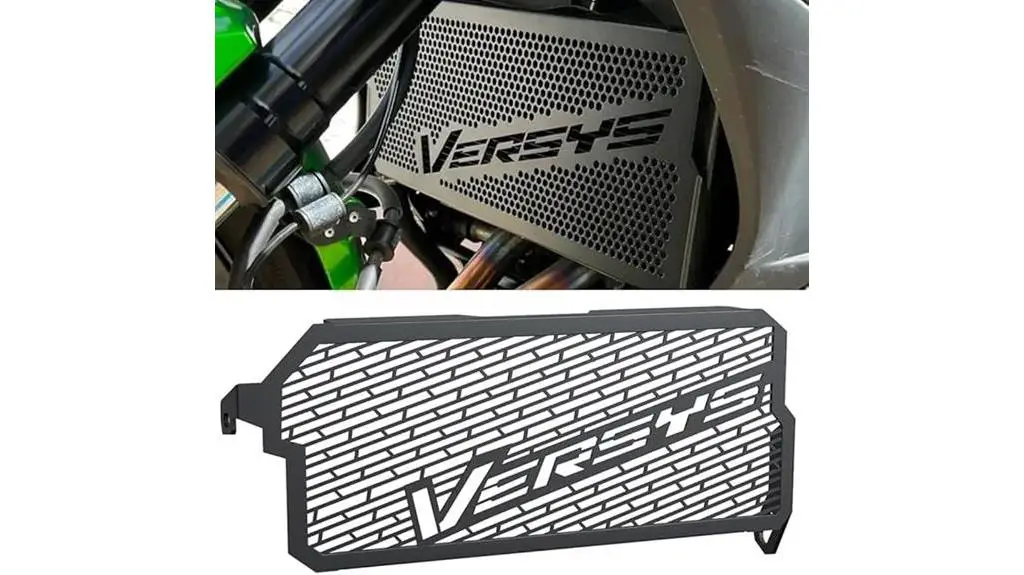 kawasaki kle650 radiator guard