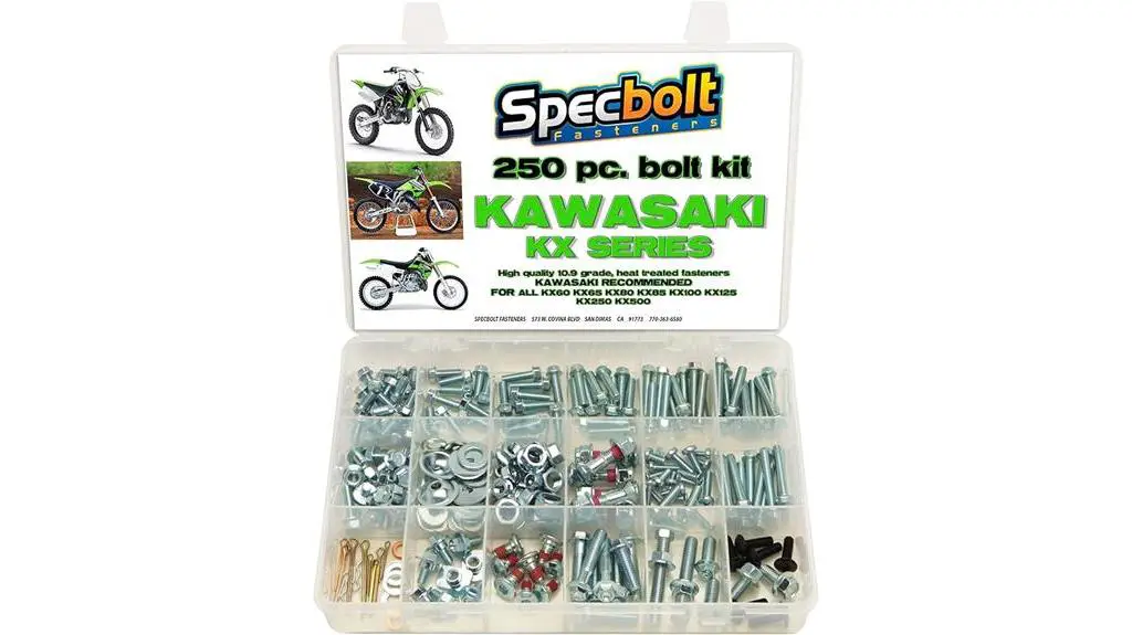 kawasaki kx bolt kit