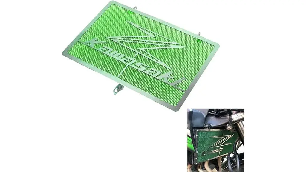 kawasaki motorcycle radiator guard