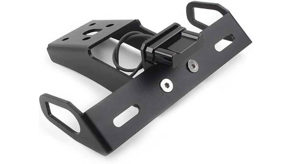 kawasaki ninja license plate bracket