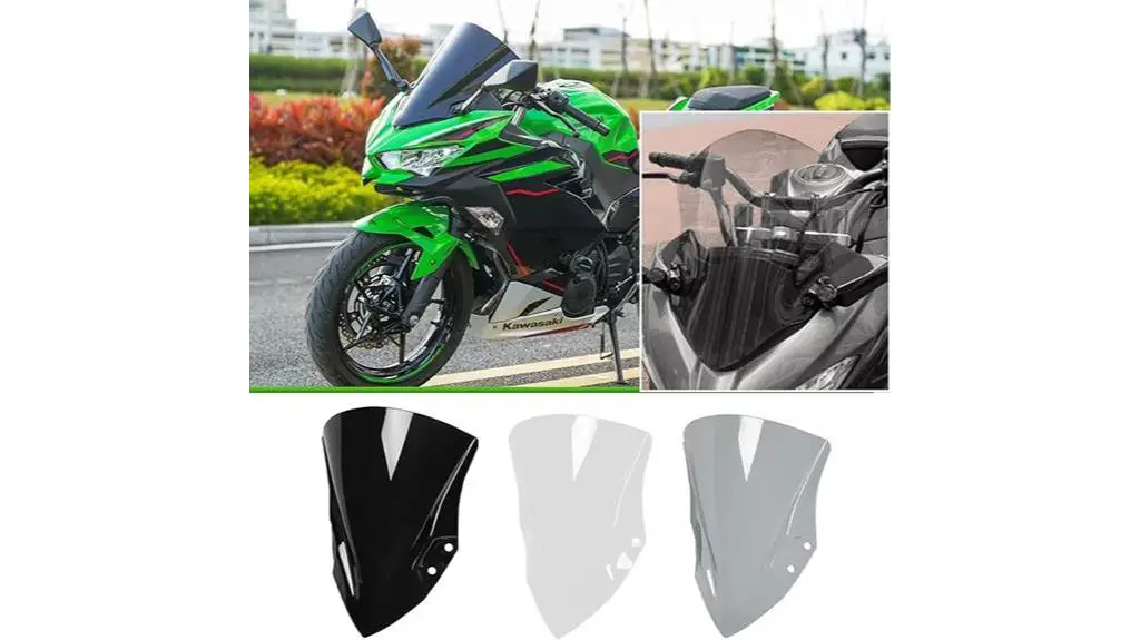 kawasaki ninja wind deflector