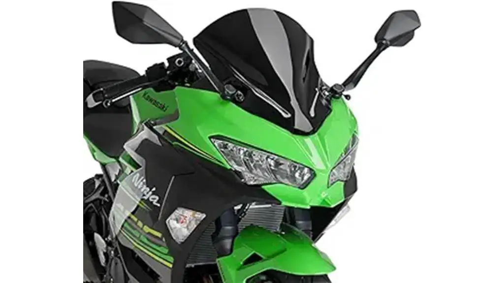 kawasaki ninja windshield accessories