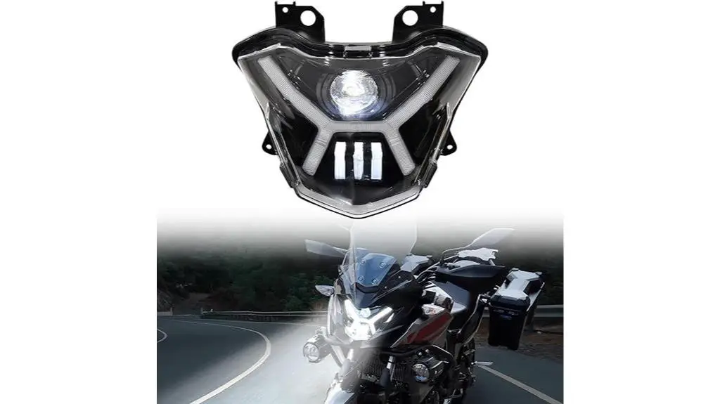 kawasaki versys x300 led headlights