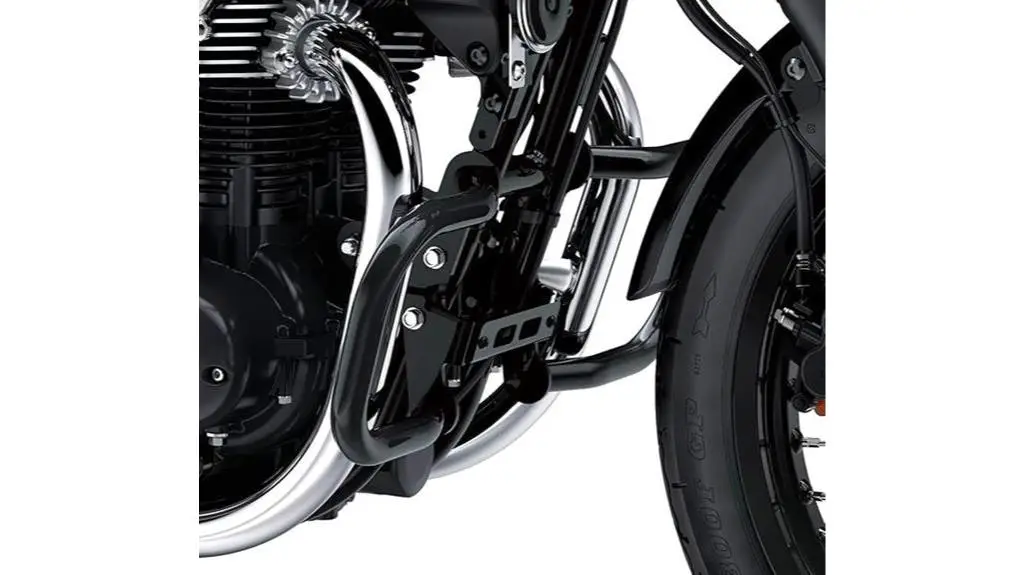 kawasaki w800 cafe engine guard