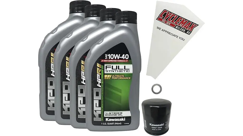 kawasaki z900 oil change kit