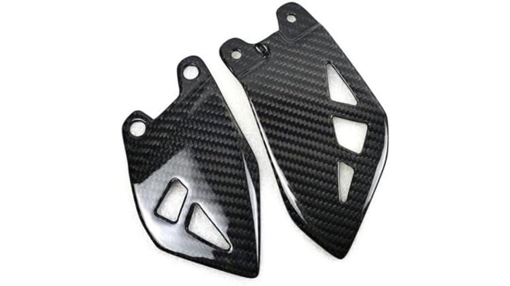 kawasaki zx10r carbon heel guards