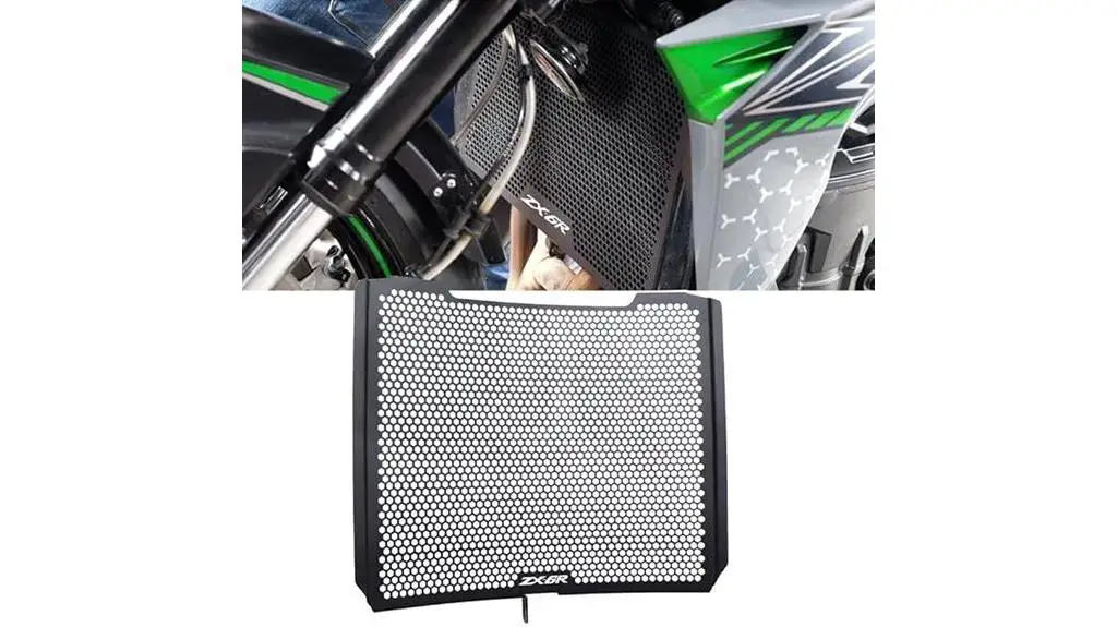 kawasaki zx6r radiator guard