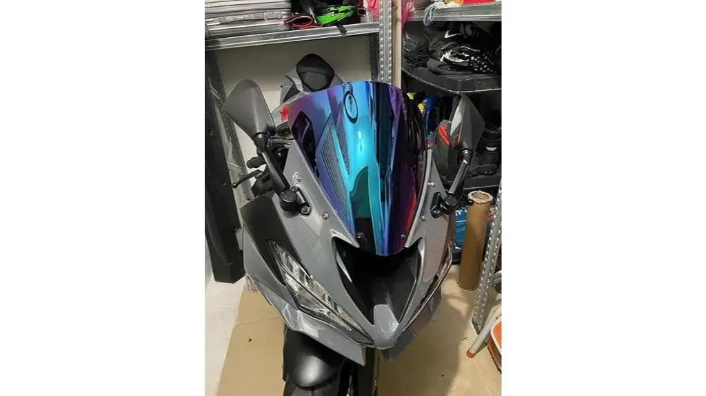 kawasaki zx 6r wind deflector