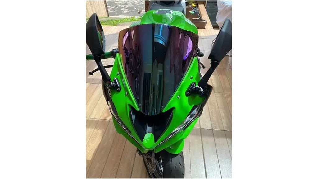 kawasaki zx 6r windshield 2019 2022