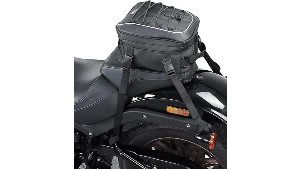 kemimoto waterproof motorcycle tail bag