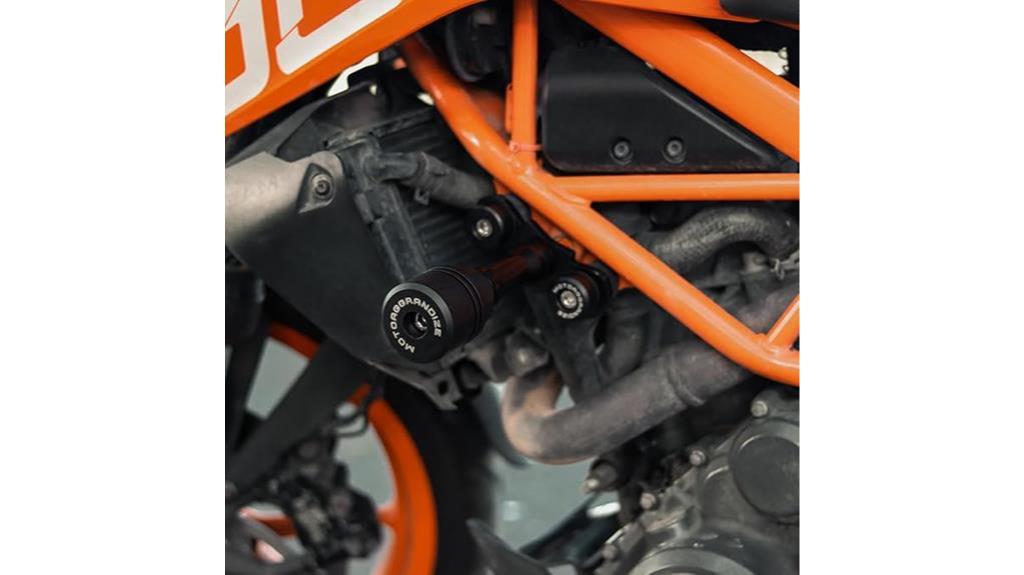 ktm duke black frame sliders