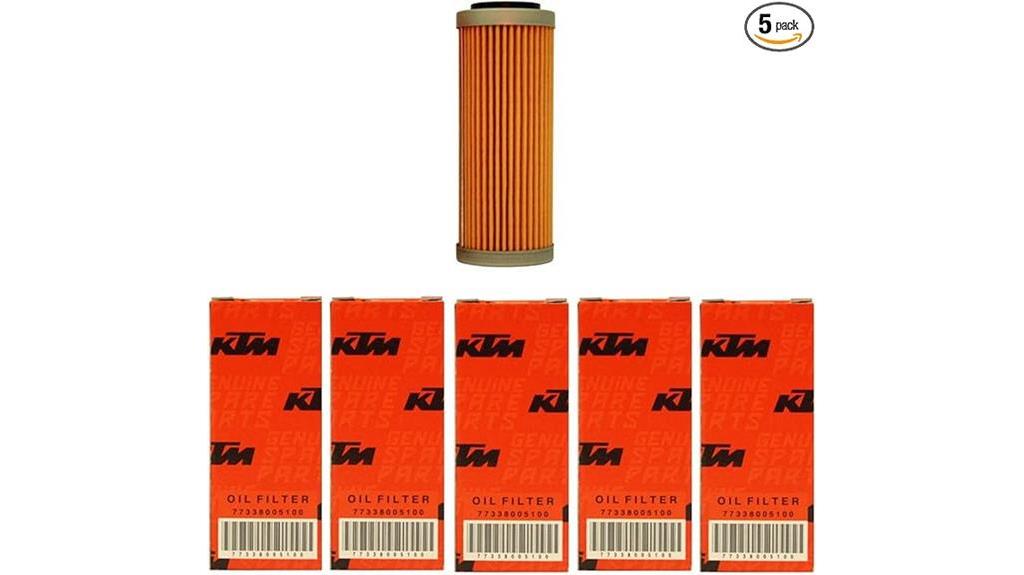 ktm oil filters pack