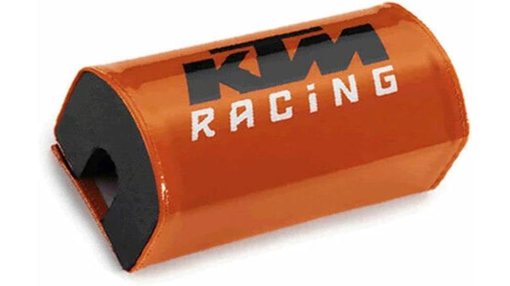 ktm racing orange handlebar pad