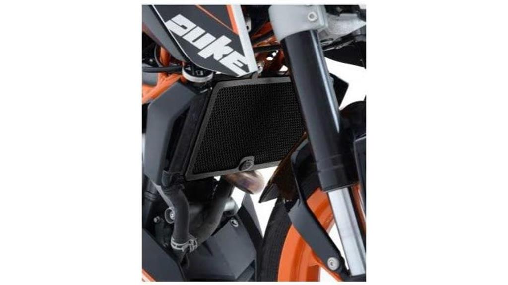 ktm radiator guard black accessories