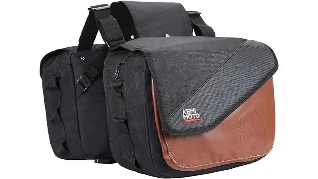 large capacity motorcycle saddlebags