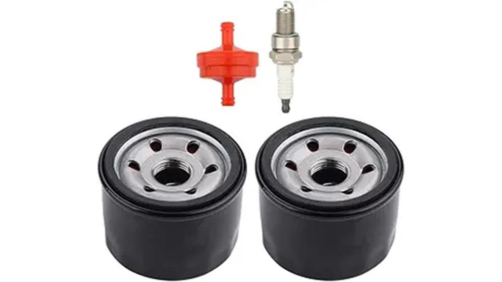 lawn mower oil filter pack