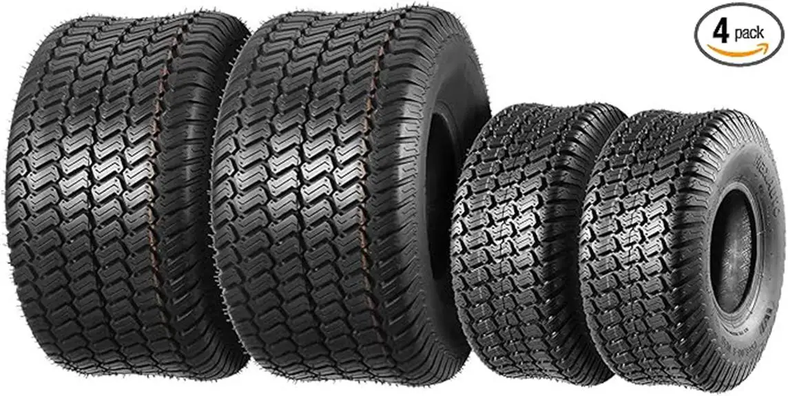 lawn mower tire set