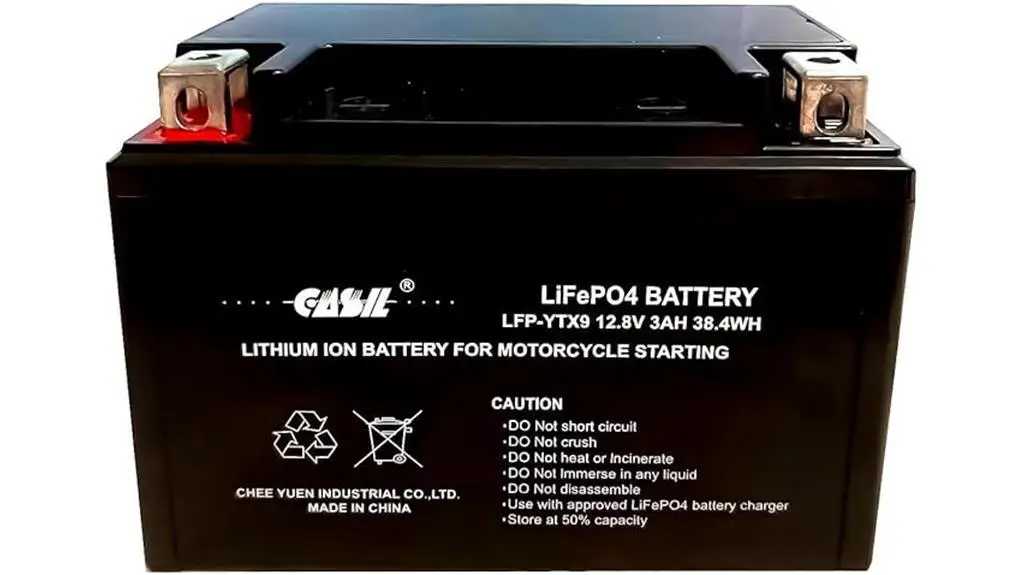 lithium battery for kawasaki