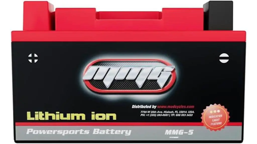 lithium ion motorcycle battery