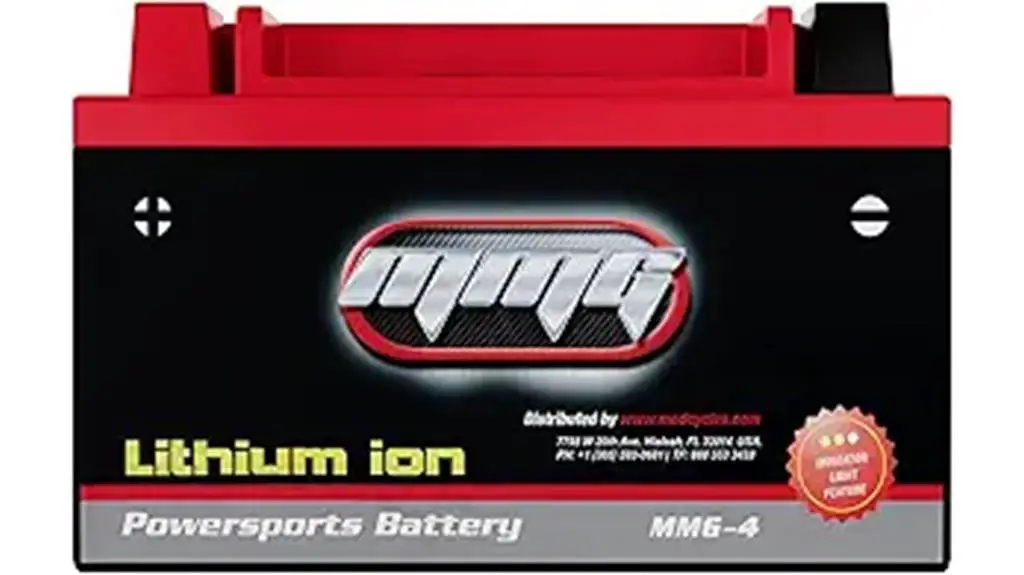 lithium ion motorcycle battery