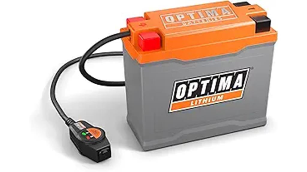 lithium motorcycle battery optima