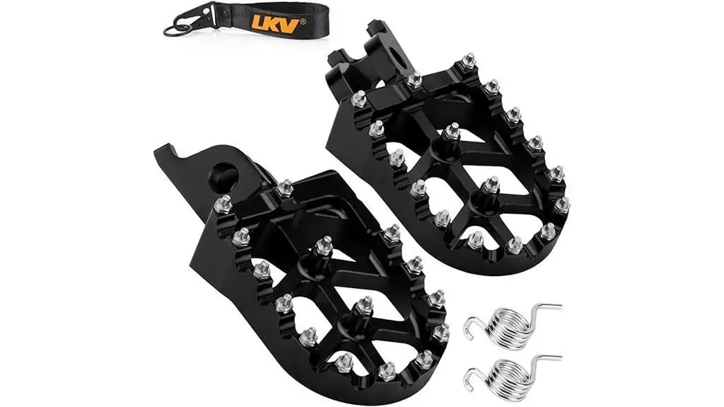 lkv honda dirt bike footpegs