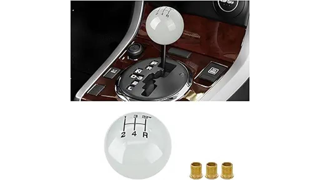 luminous 5 speed knob