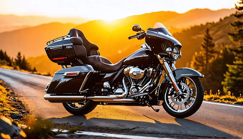 luxury touring motorcycle model