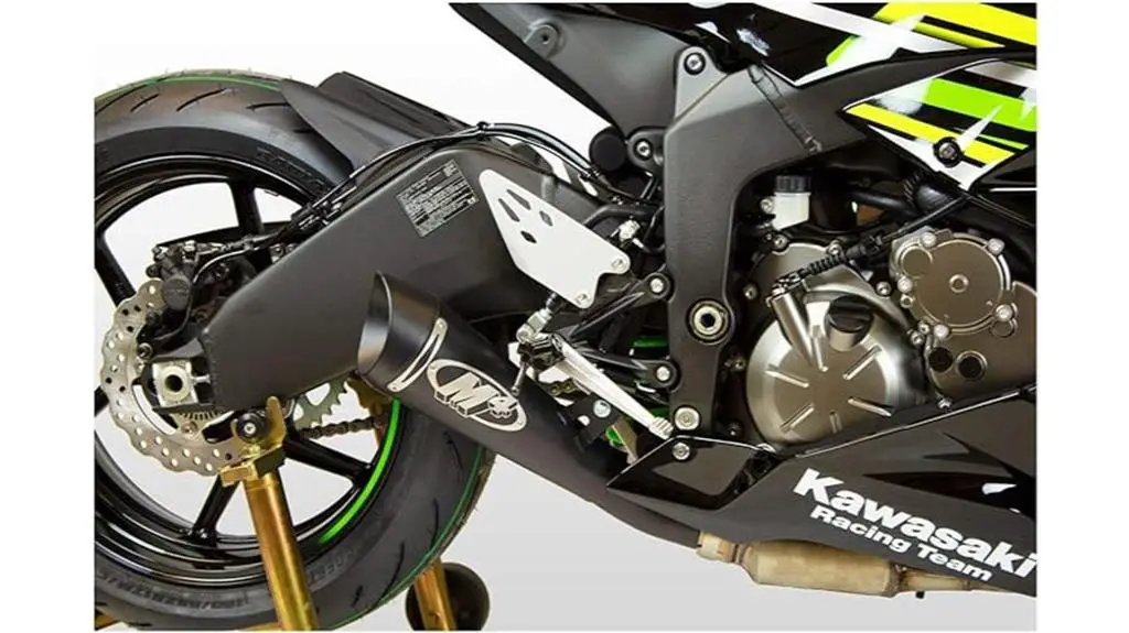 m4 exhaust slip on kawasaki