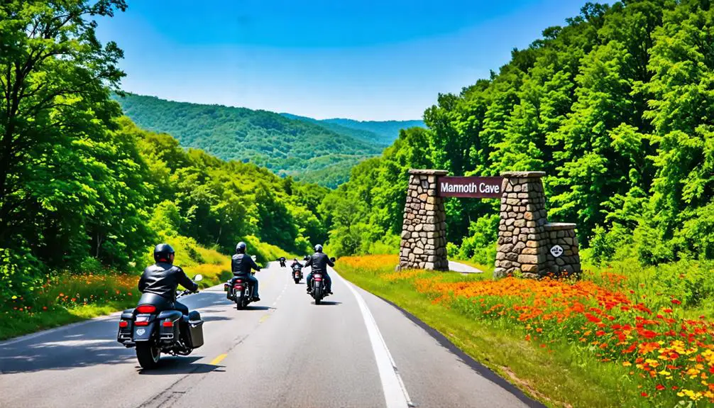 Explore the Best Motorcycle Routes Near Mammoth Cave National Park: 5 Journeys