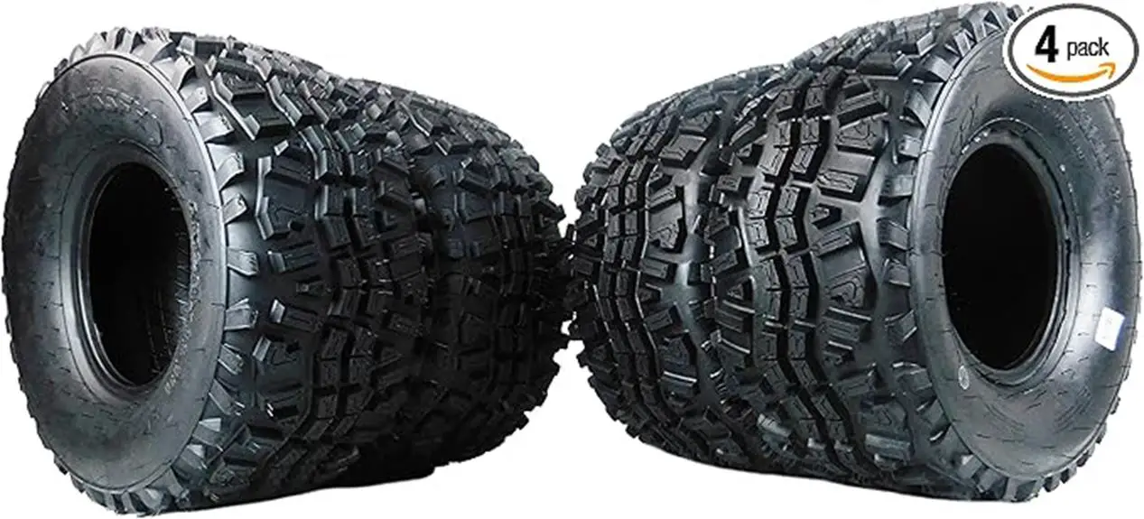 massfx atv tires set