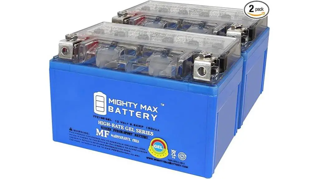 mighty max 12v gel battery