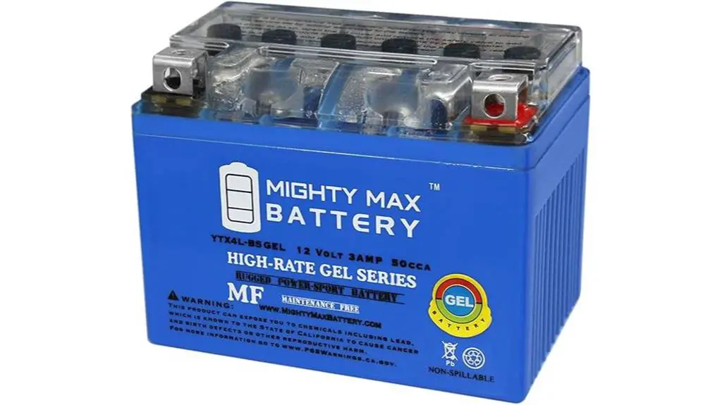 mighty max gel battery