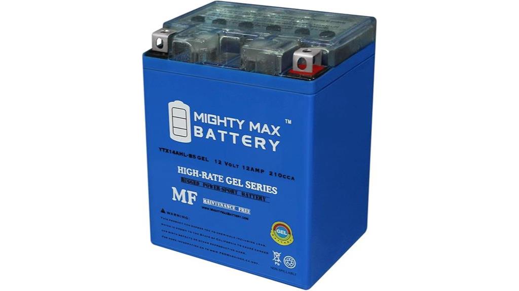 mighty max gel battery